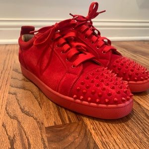 Christian Louboutin LOUIS JUNIOR SPIKE LOW